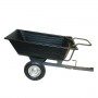 Carrello trainato ribaltabile per trattorino in plastica 294 kg convertibile ad uso "manuale" - Precision Products - MADE IN USA